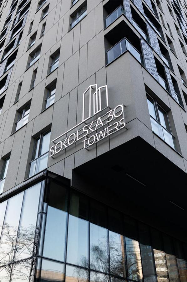 15 Pietro Sokolska 30 Towers Apartments - New - Lux - Parking - Sauna - Gym- And The Best View In Katowice Buitenkant foto